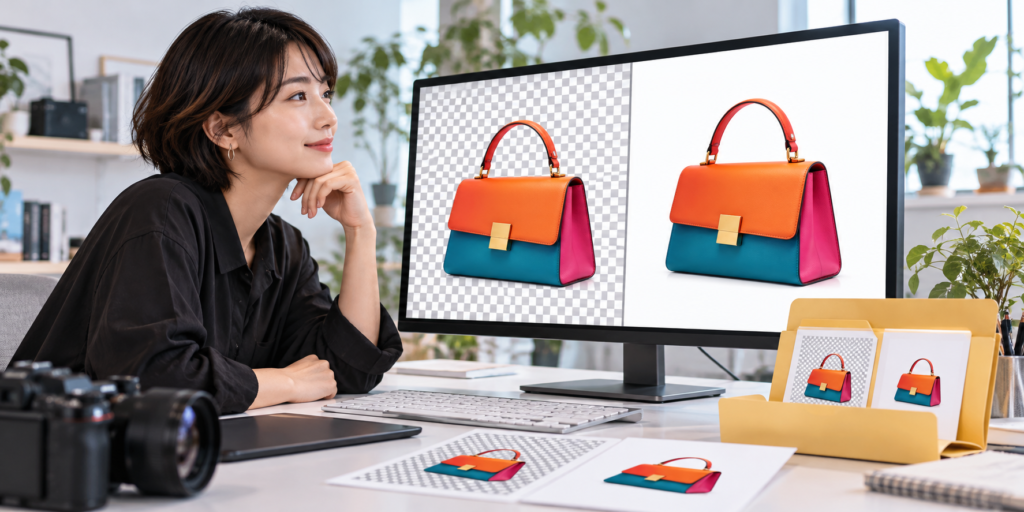 AI生成イラスト：PNGとJPEGの納品形式を検討する制作者